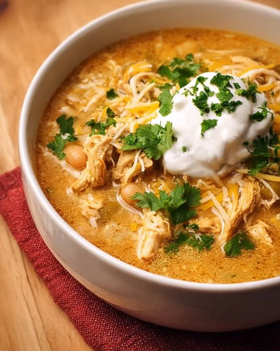 Simple Keto White Chicken Chili
